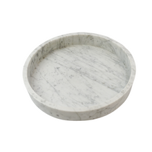Load image into Gallery viewer, Round Marble Trays