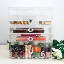 Load image into Gallery viewer, Beautify Bits Flip top 5 tier Acrylic drawer