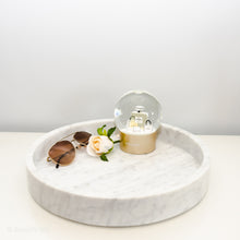 Load image into Gallery viewer, Round Marble Trays
