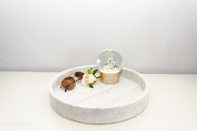 Load image into Gallery viewer, Round Marble Tray