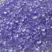 Load image into Gallery viewer, Close up of Purple diamond acrylic beads