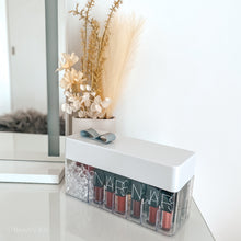 Load image into Gallery viewer, Cotton Candy Lipstick Holder with Lid + Crystal Beads