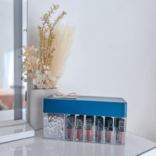 Load image into Gallery viewer, Cotton Candy Lipstick Holder with Lid + Crystal Beads