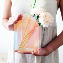 Load image into Gallery viewer, Holographic Acrylic Arch Vase