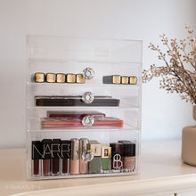 Load image into Gallery viewer, Five tier Acrylic makeup drawer
