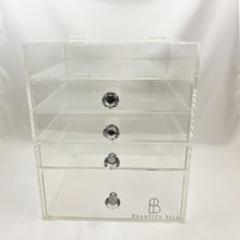 Load image into Gallery viewer, Beautify Bits Flip top 5 tier Acrylic drawer
