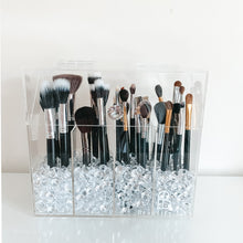 Load image into Gallery viewer, Makeup brush holder with Crystal Beads

